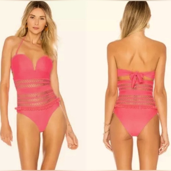 Tularosa Nina One Piece in Paprika Size L NWT - Picture 1 of 5